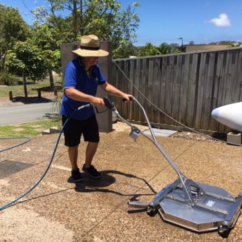 Driveway pressure cleaning for Sunshine Coast homes